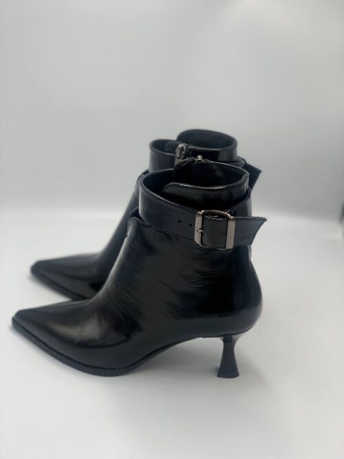 Ботильйони жіночі лаковані CS6085B8W_BLK