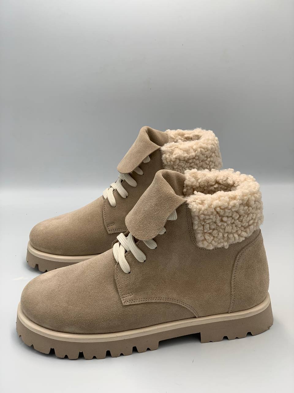 Анатомічні черевики замшеві CSB15WVNUDE