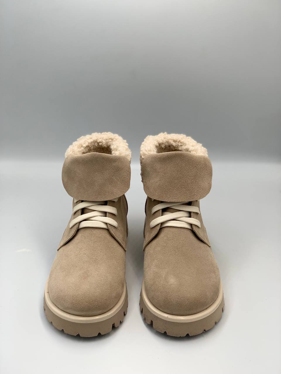 Анатомічні черевики замшеві CSB15WVNUDE