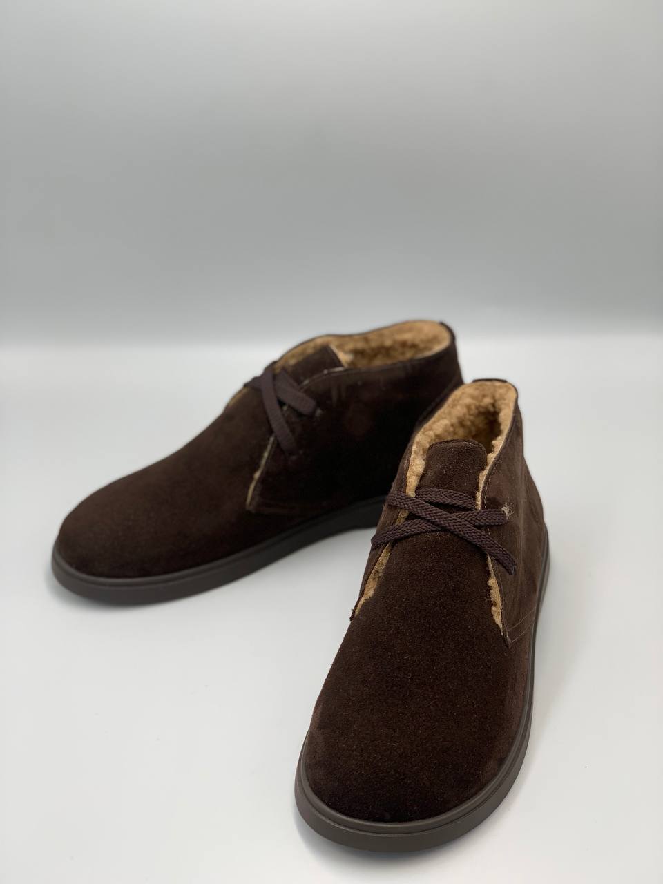 Анатомічні черевики замшеві CSB14WVBRN