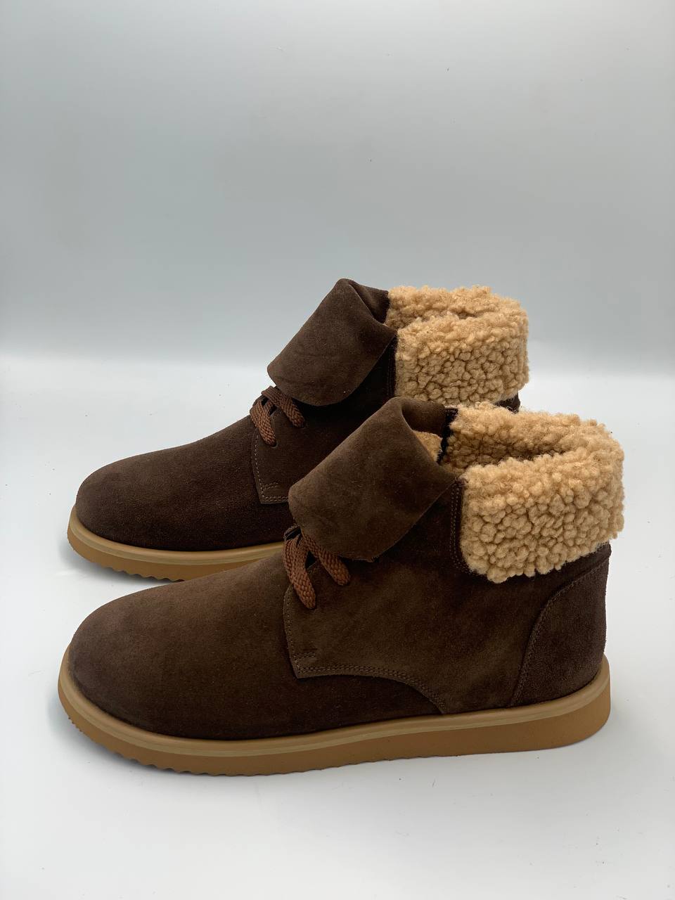 Анатомічні черевики замшеві CSB15WVBRN