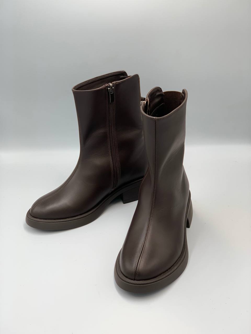 Черевики жіночі шкіряні CSB16WBRN