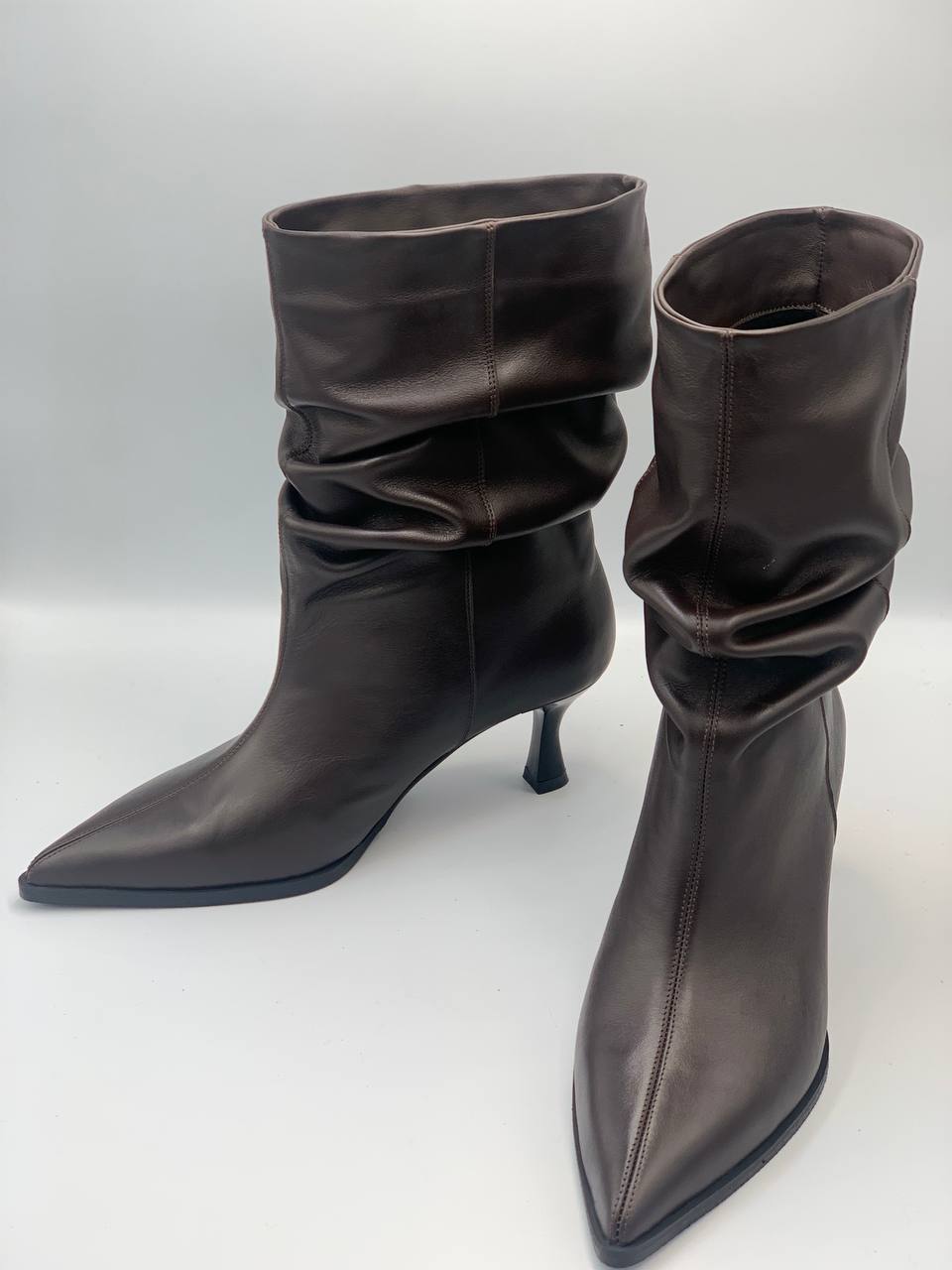 Ботильйони жіночі шкіряні CS6085B12WBRN