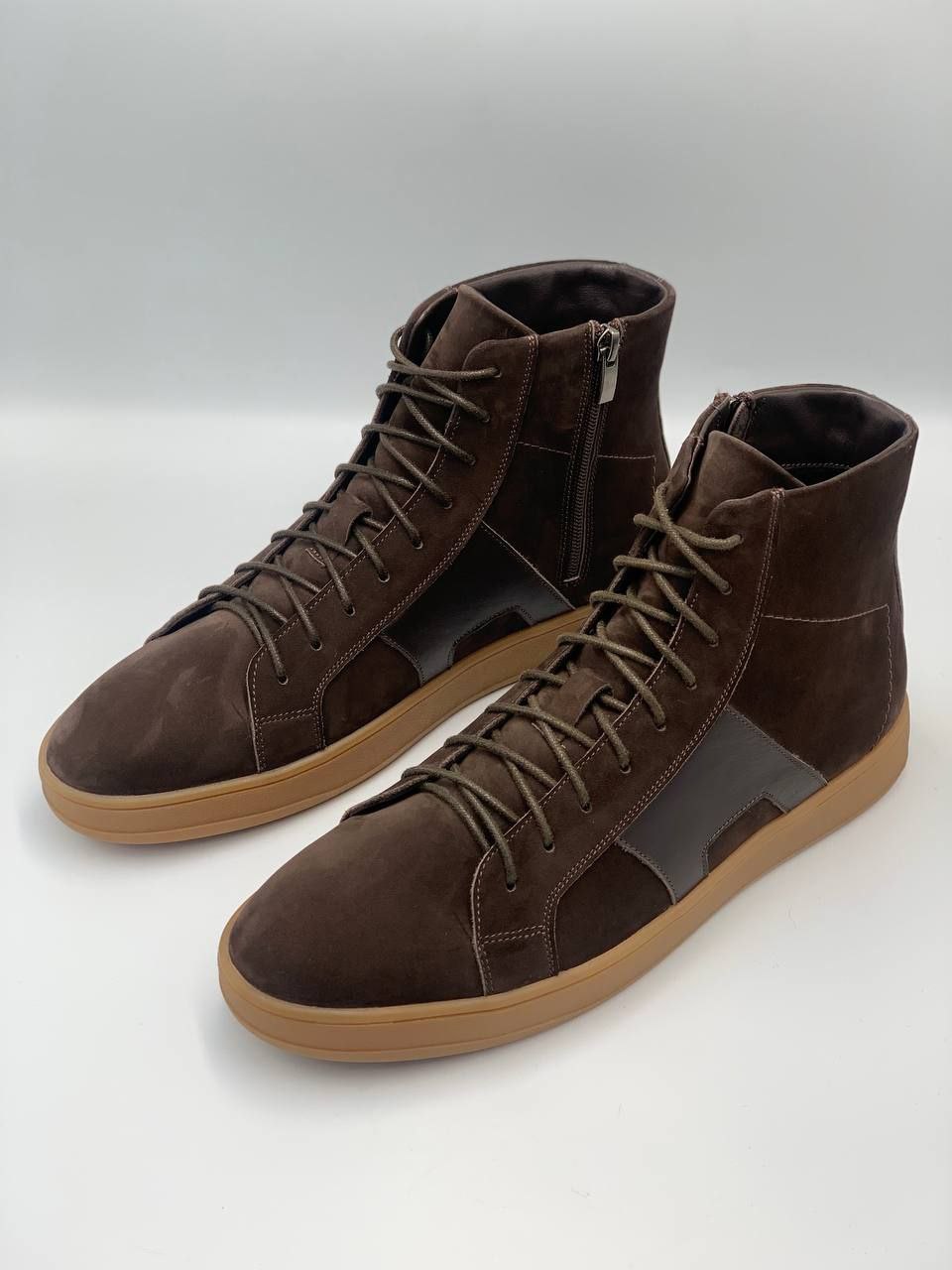 Черевики чоловічі з нубуку СSB3MVBRN