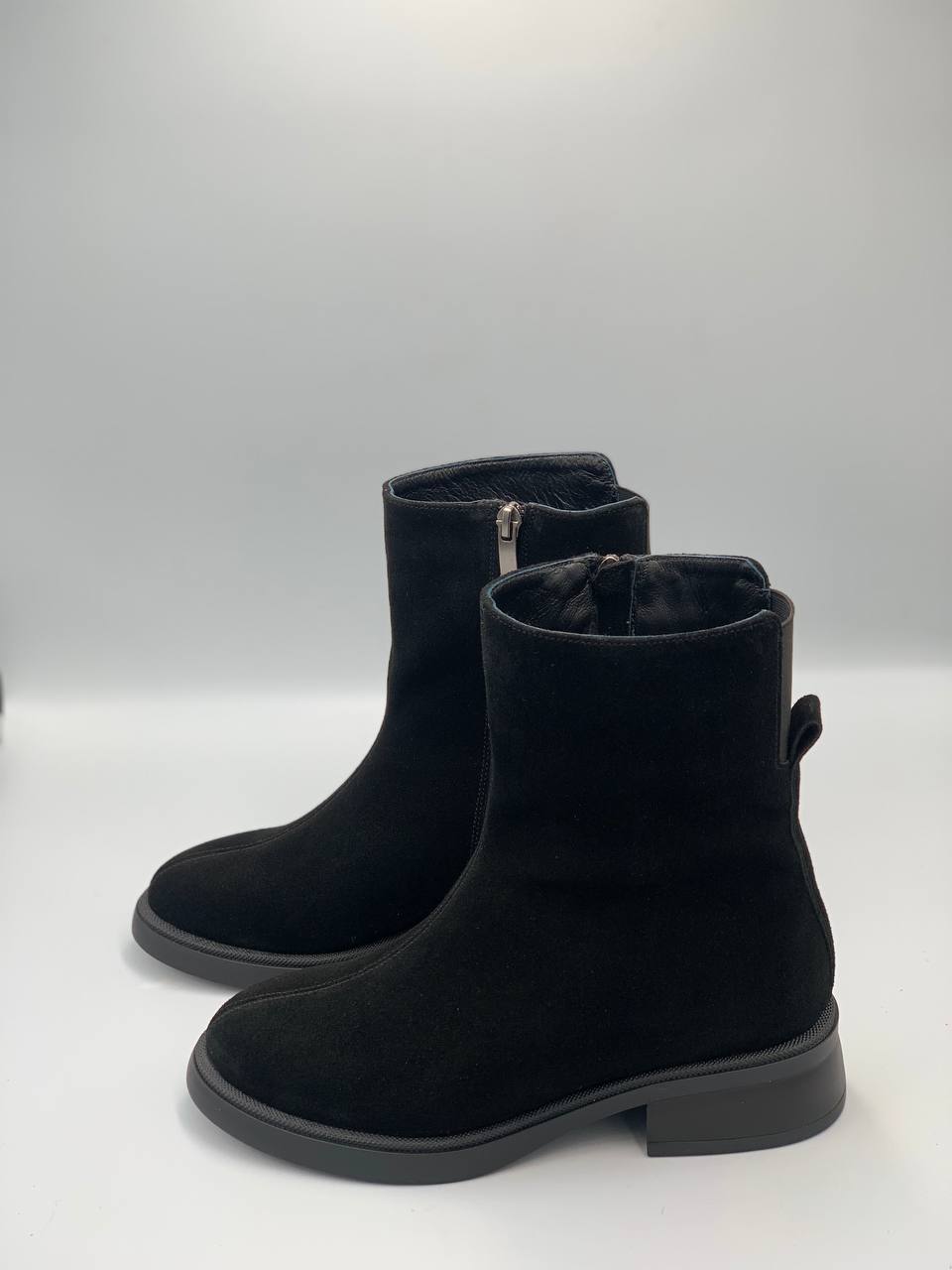 Черевики жіночі замшеві CSB16/1WVBLK