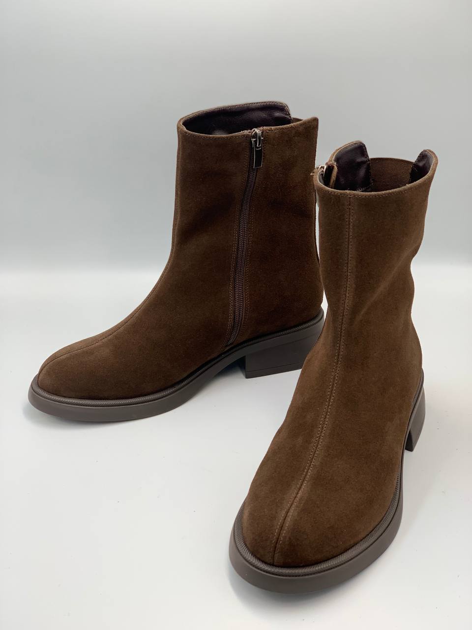 Черевики жіночі замшеві CSB16/1WVBRN