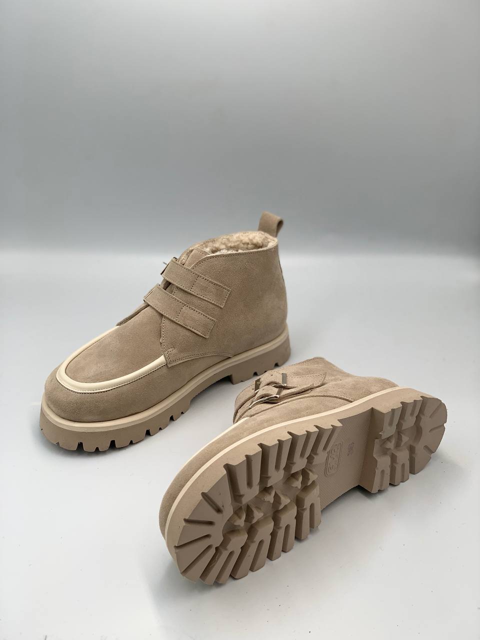 Анатомічні черевики замшеві CSB18WVNUDE