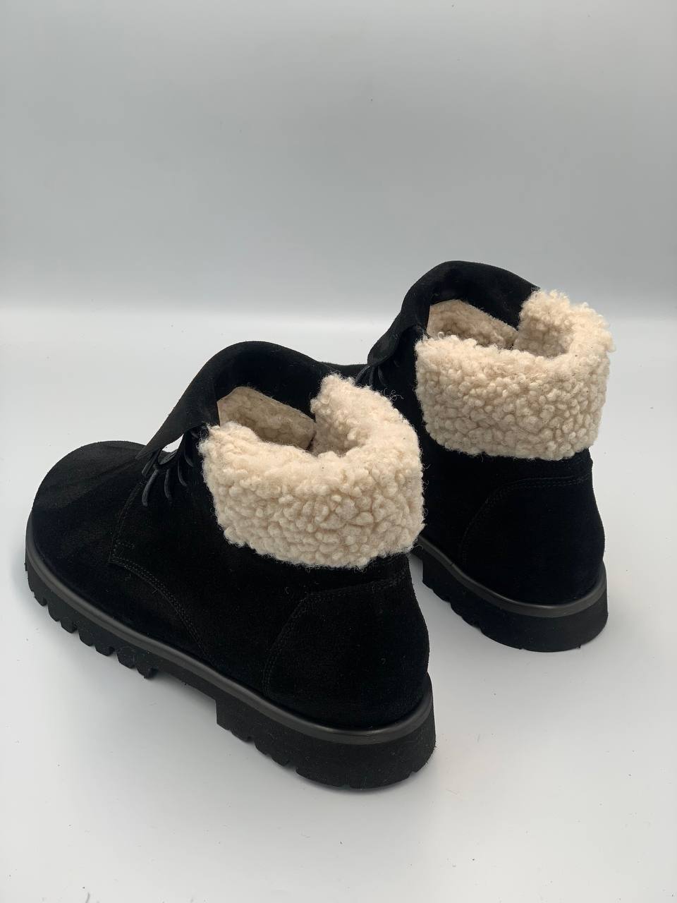 Анатомічні черевики замшеві CSB15WVBLK