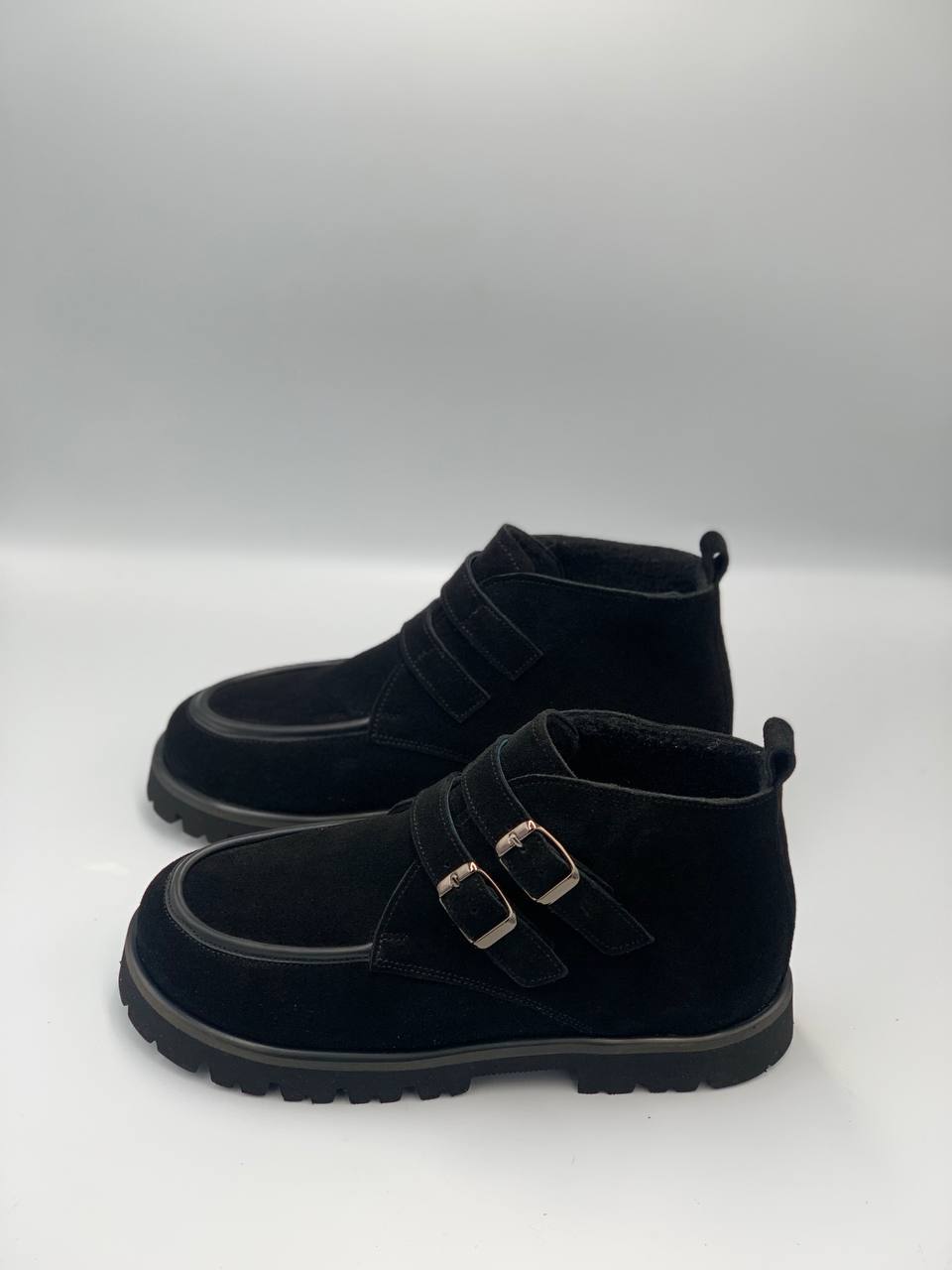 Анатомічні черевики замшеві CSB18WVBLK