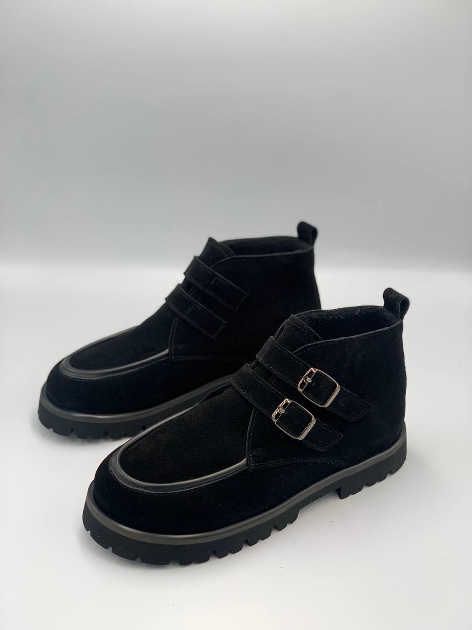 Анатомічні черевики замшеві CSB18WVBLK