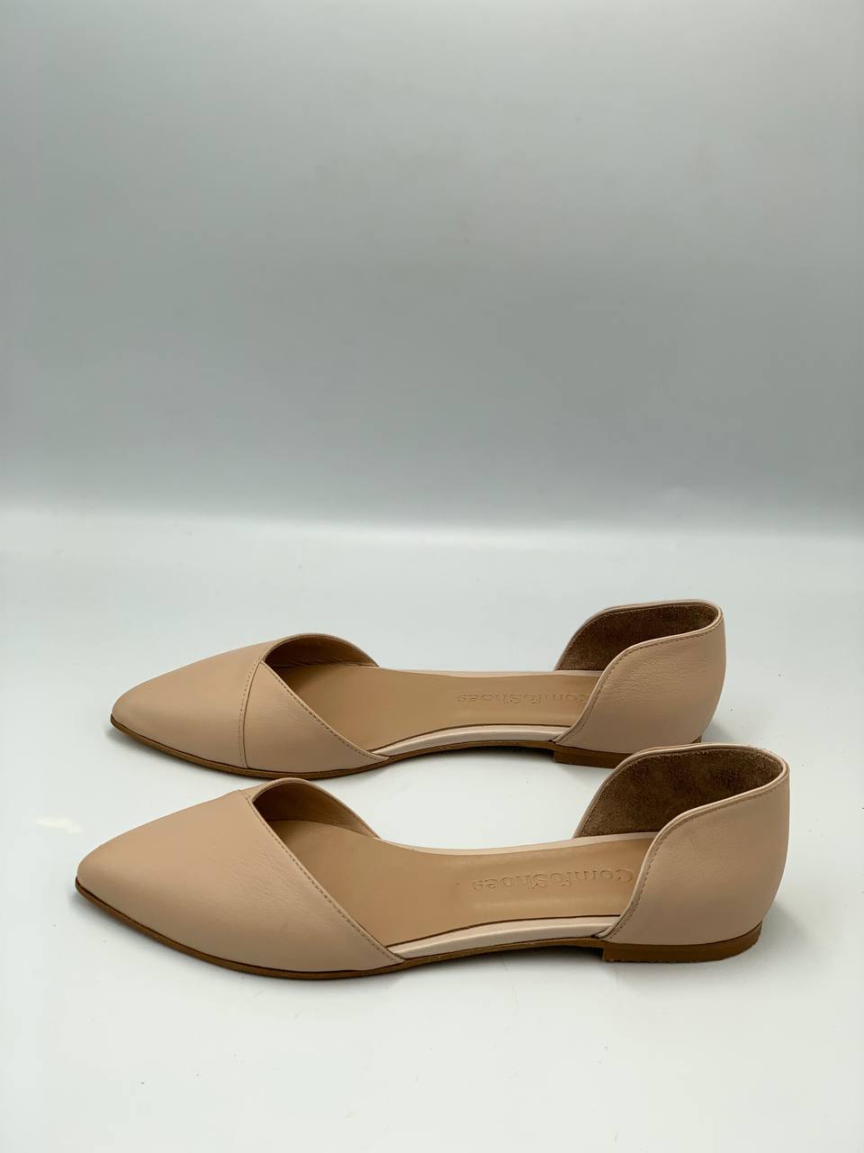 Балетки-дельонки шкіряні CSB3WBG