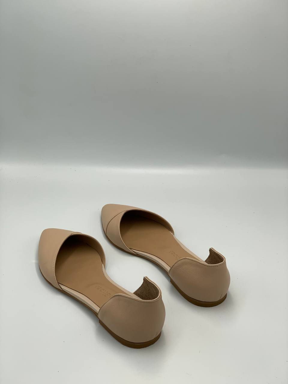 Балетки-дельонки шкіряні CSB3WBG