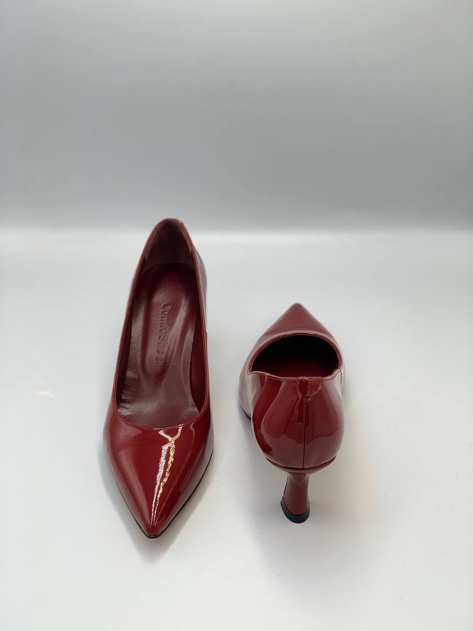 Туфлі-човники лакові СSLD56085W_BRD