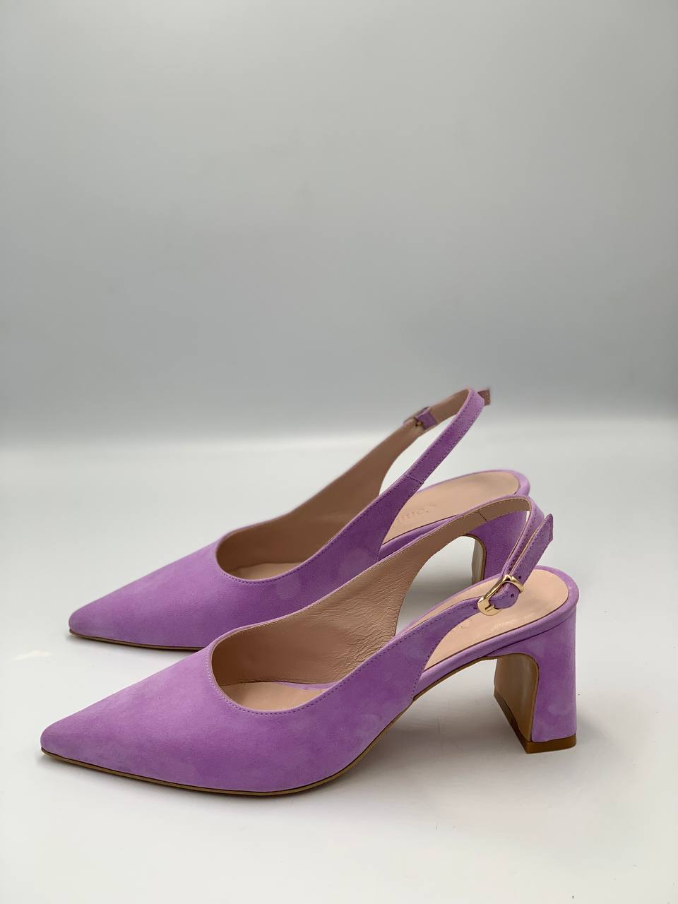 Слінгбеки з натуральної шкіри велюр CST76085WVLC