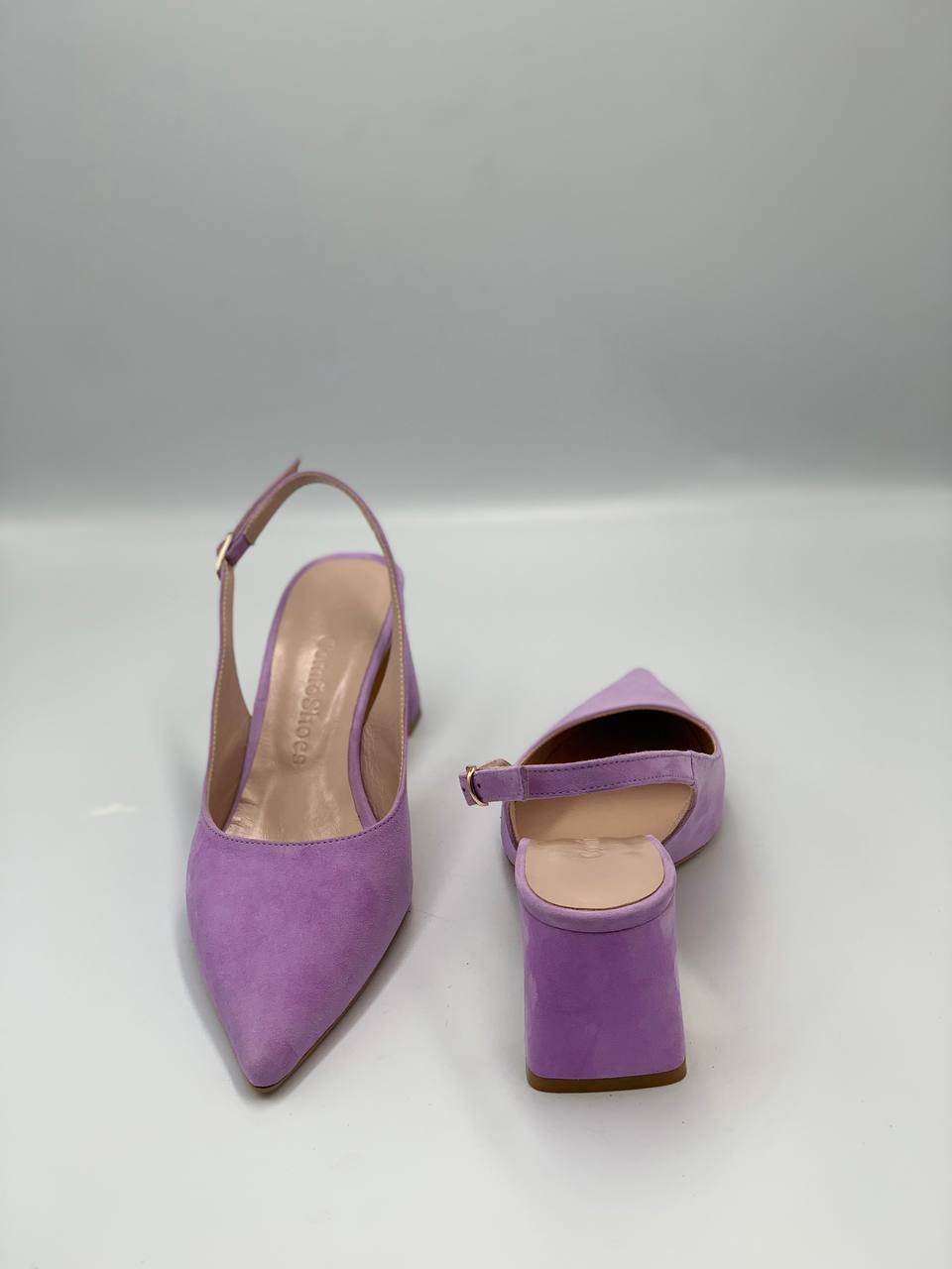 Слінгбеки з натуральної шкіри велюр CST76085WVLC