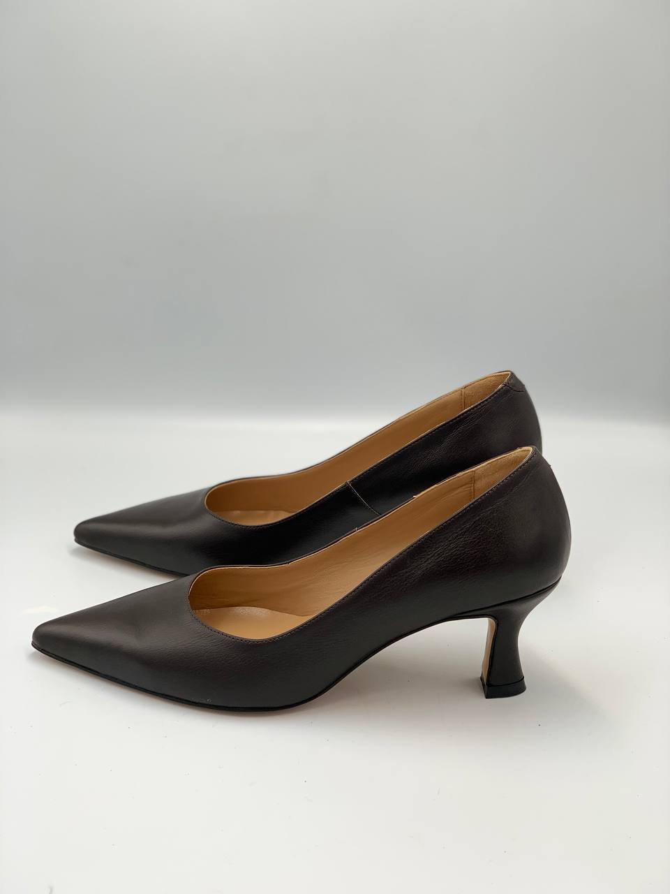 Туфлі-човники шкіряні CSLD56085WBRN